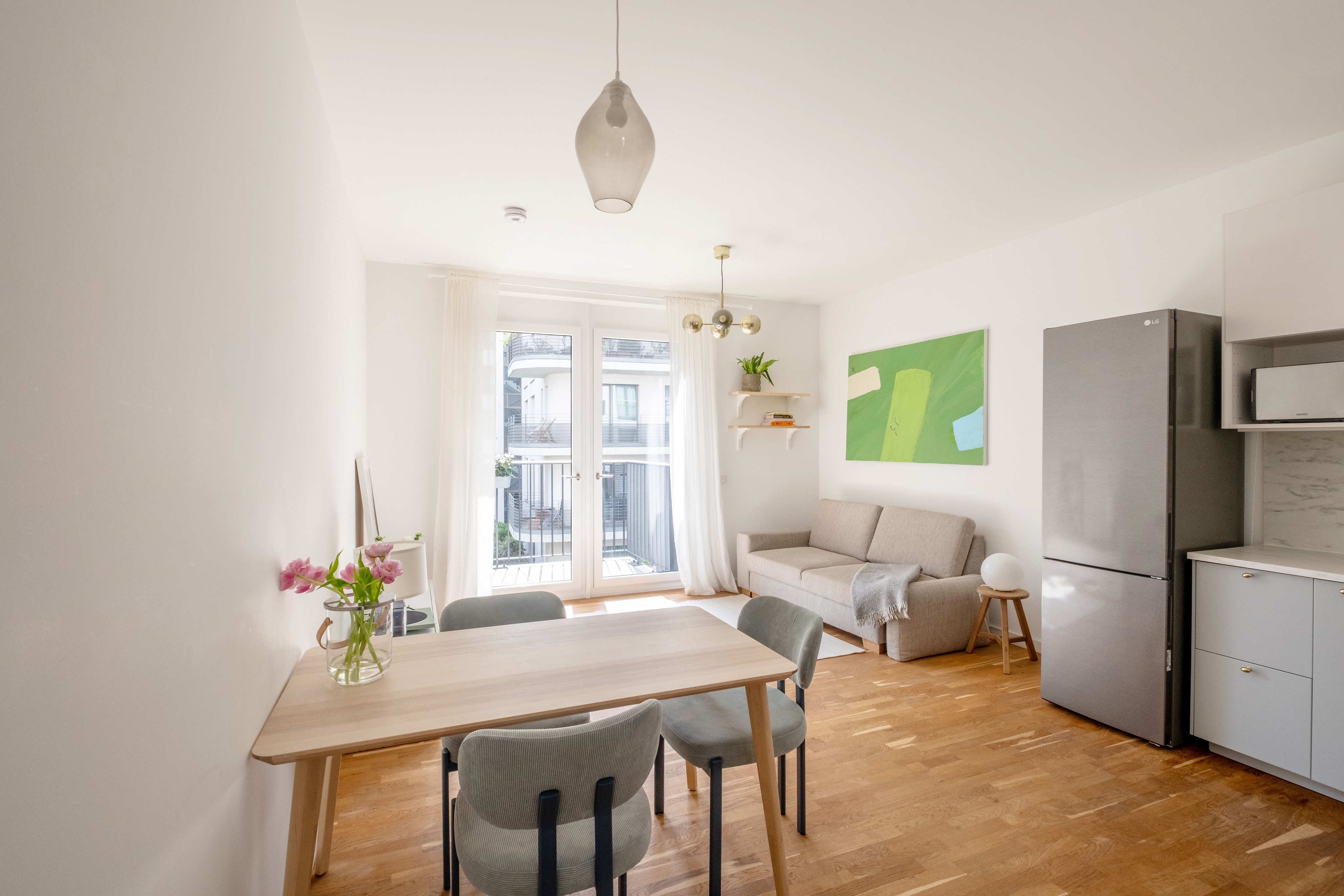 Helle 2-Zimmer-Wohnung mit Balkon nahe des Parks am Gleisdreieck