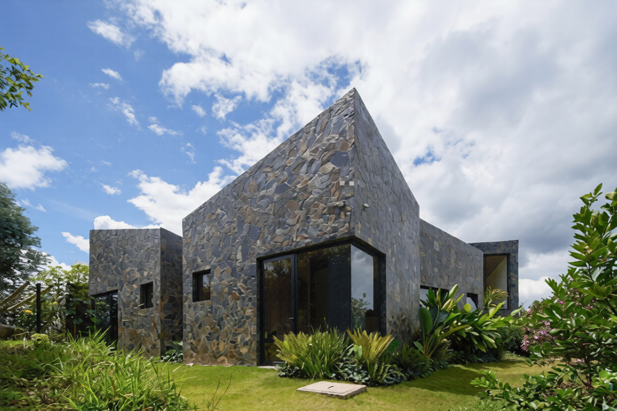 Casa de diseño en parcelación para venta en Llanogrande