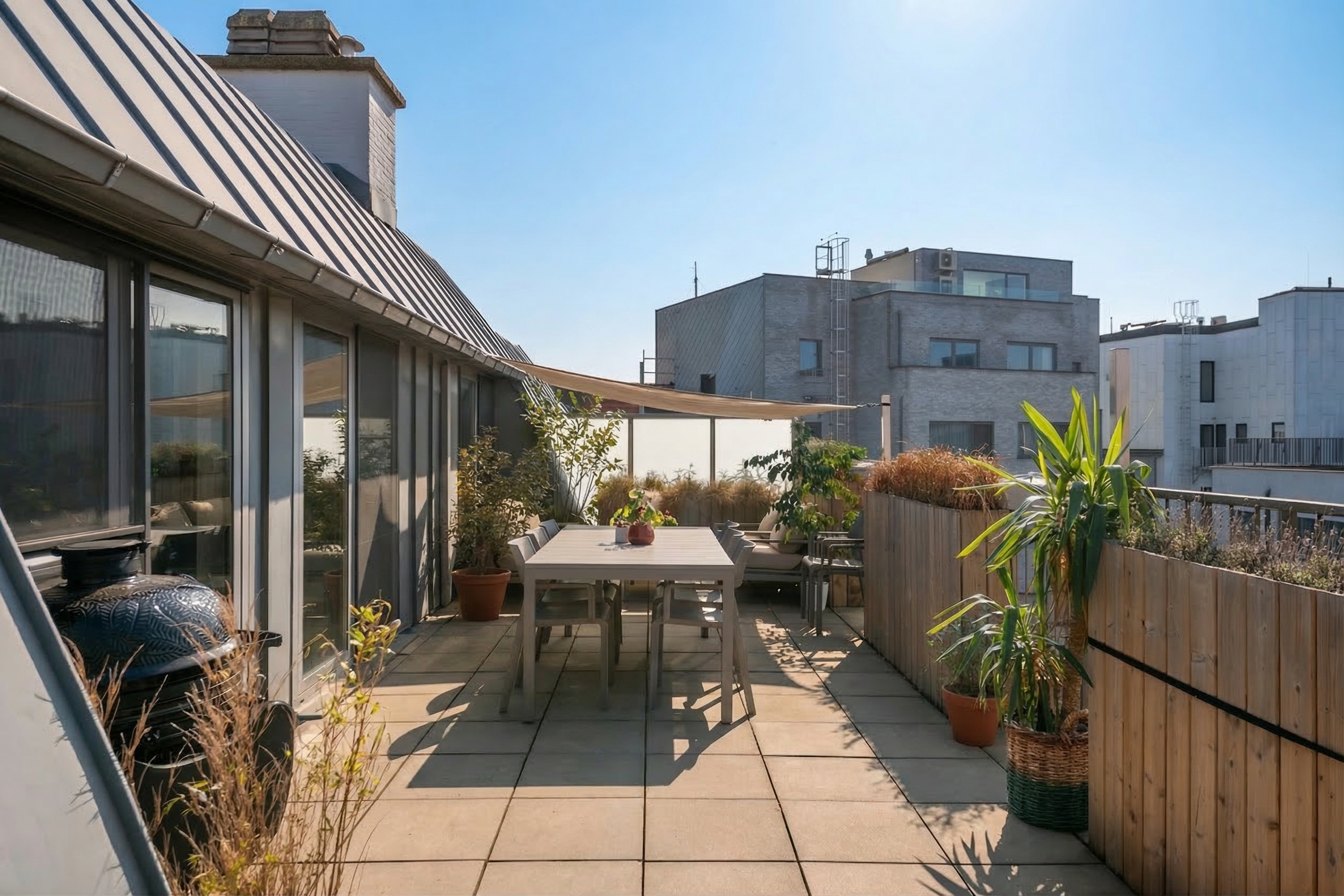 Stijlvol duplexappartement met zonnig terras!