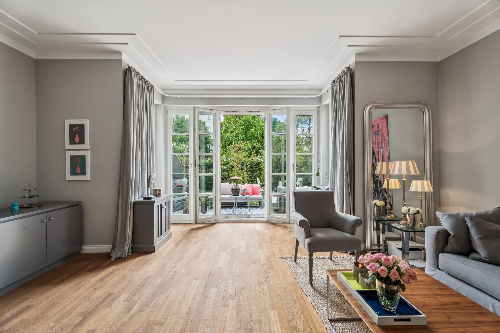 Exklusive Gartenwohnung in den Heinrich-Heine-Gärten