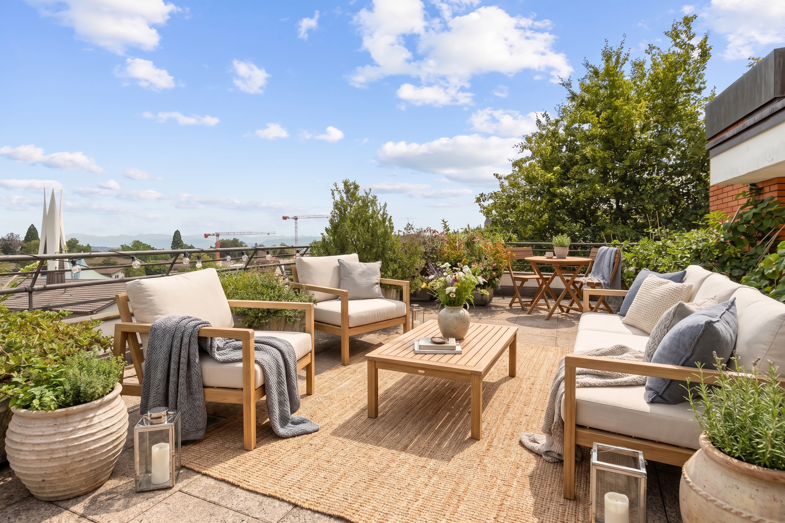 5.5-room duplex penthouse apartment with great potential [AI-modified]