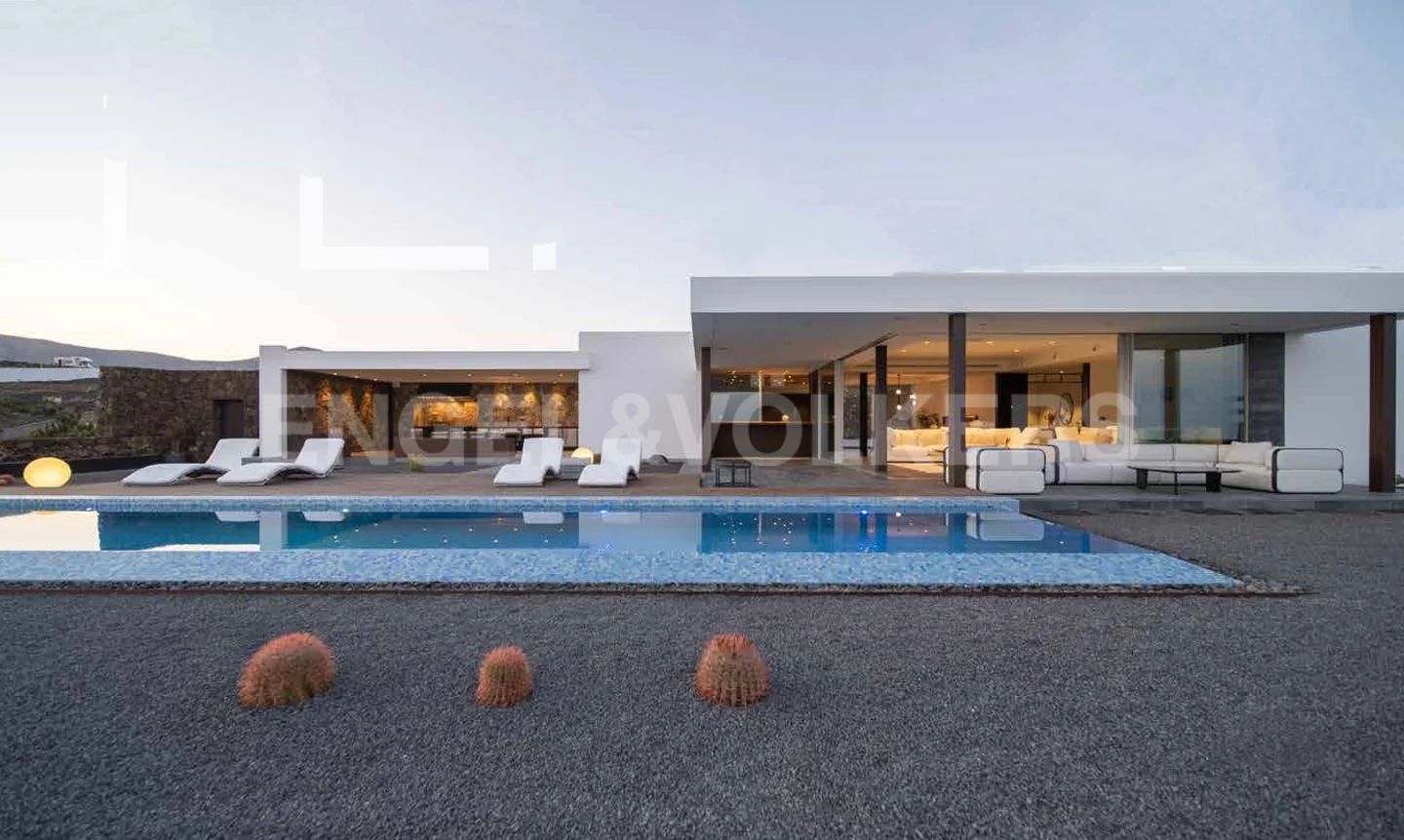 Villa única en un enclave de ensueño en Lanzarote