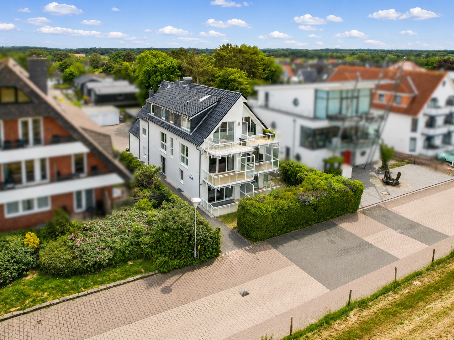 Aussicht: Nordsee, Neuwerk - Maisonettewohnung mit unverbaubarem Meerblick und Küstenlage