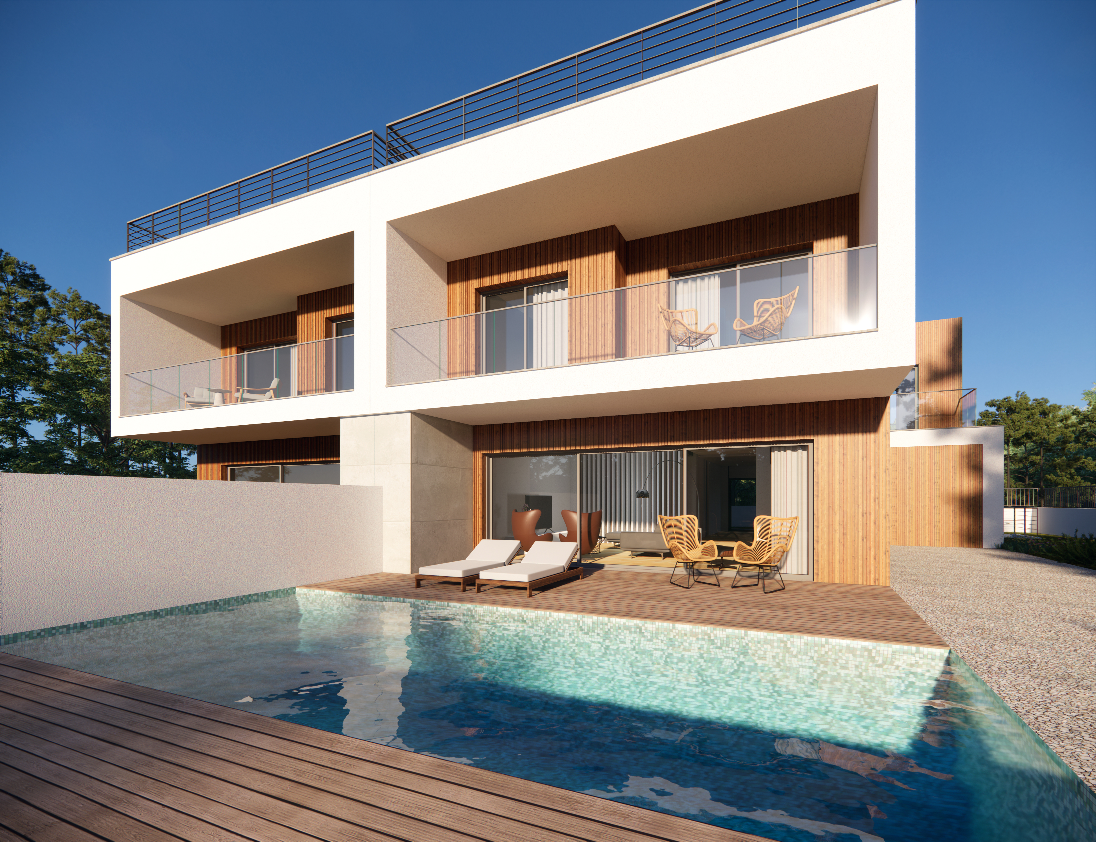 Plot with Approved Project in the Heart of Santo Amaro de Oeiras