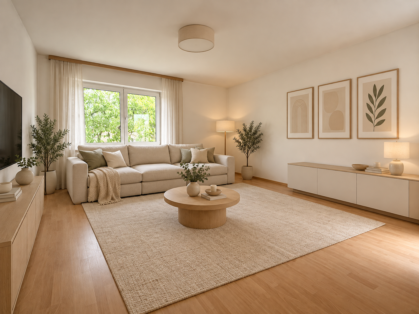 Sofort bezugsfrei: Helle 2-Zimmer-Wohnung in Landsberg [AI-modified]