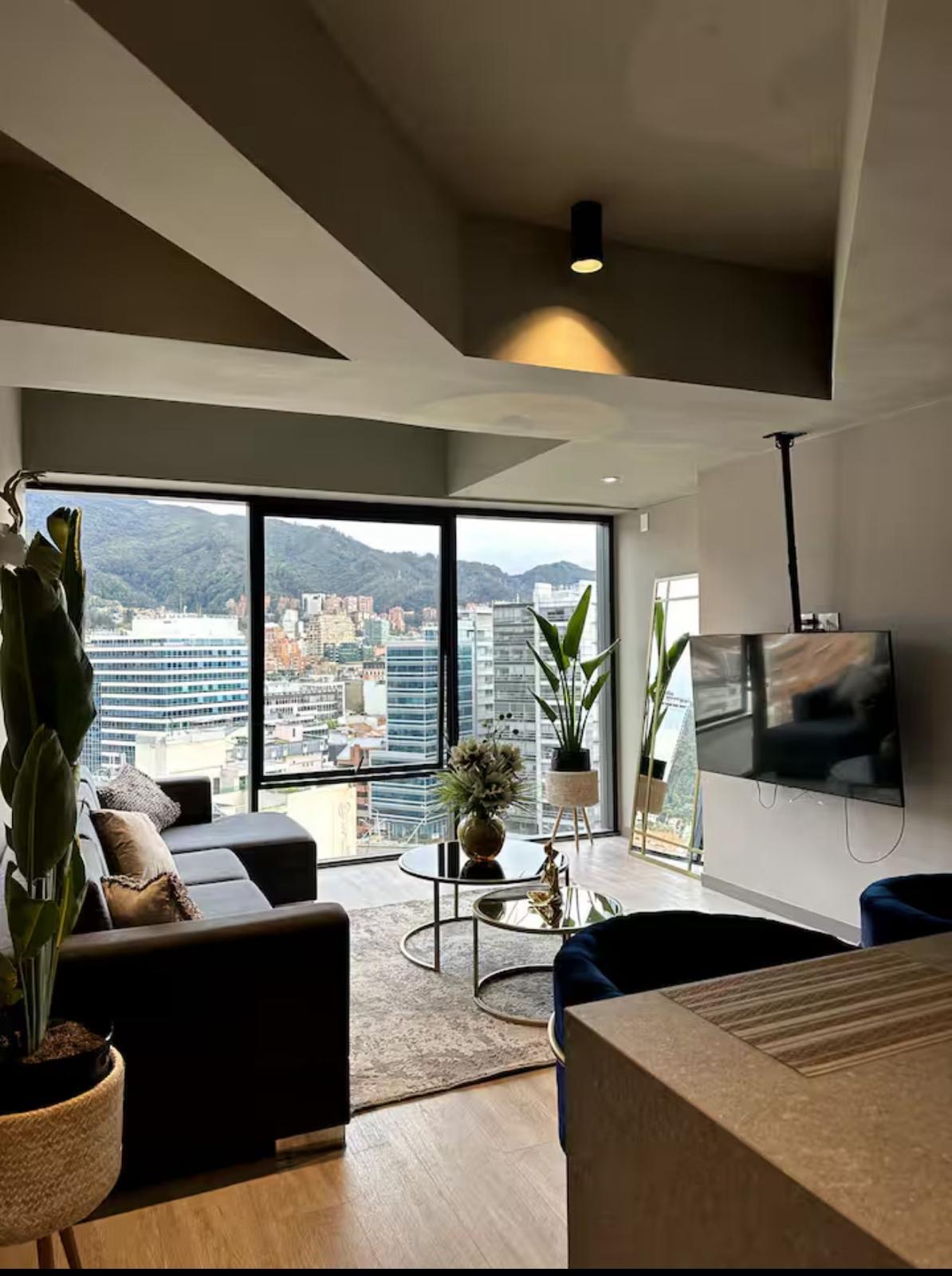 Moderno apartamento con clubhouse para venta en Chicó