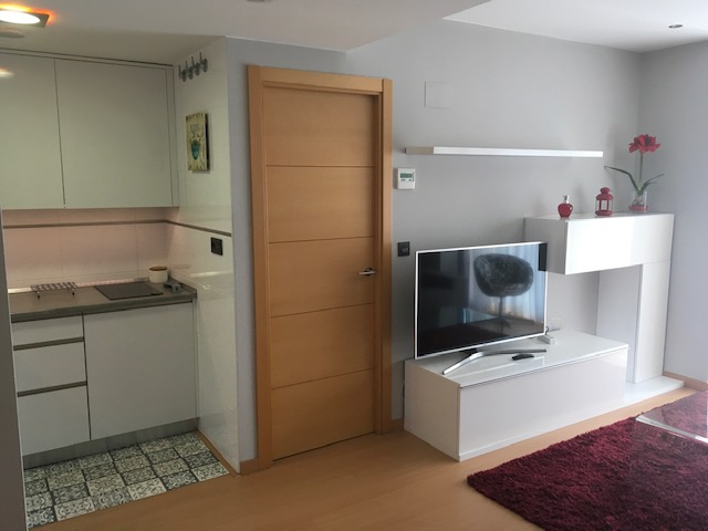 Bright 1-bedroom apartment with parking space and pool in Sanchinarro