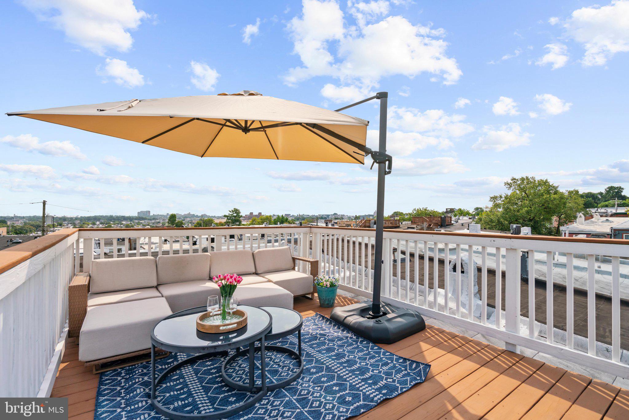 Renovated Parkside Living with Rooftop Views