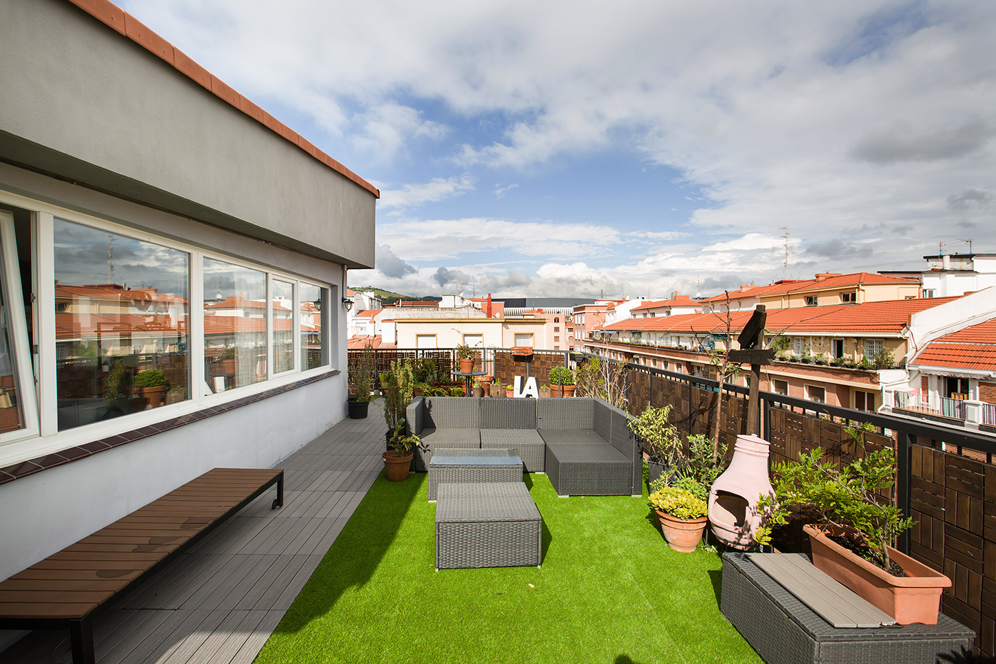 Penthouse with large terrace in Indautxu