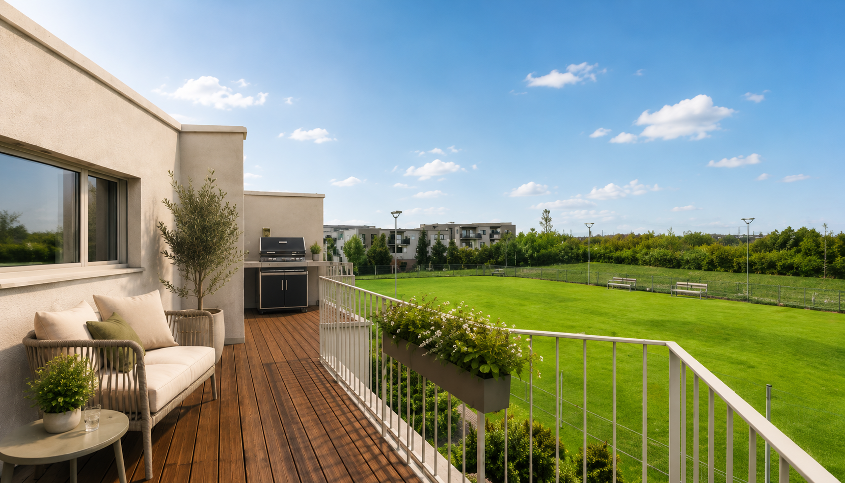 Exclusive living comfort with panoramic views