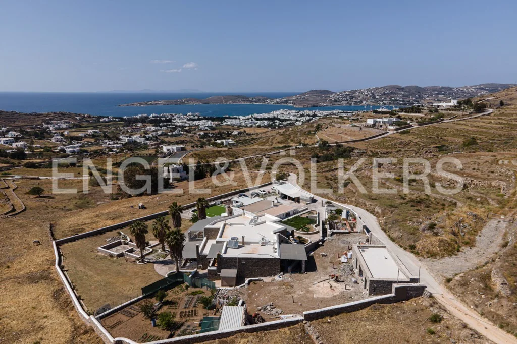 Apartment with Stunning View in a Residential Complex in Kakapetra, Paros