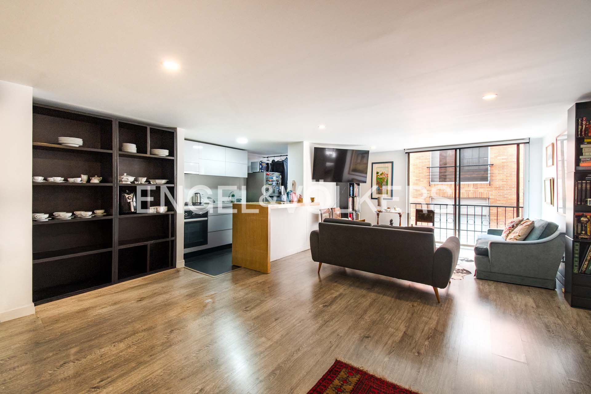 Iluminado apartamento para venta en Chapinero Alto