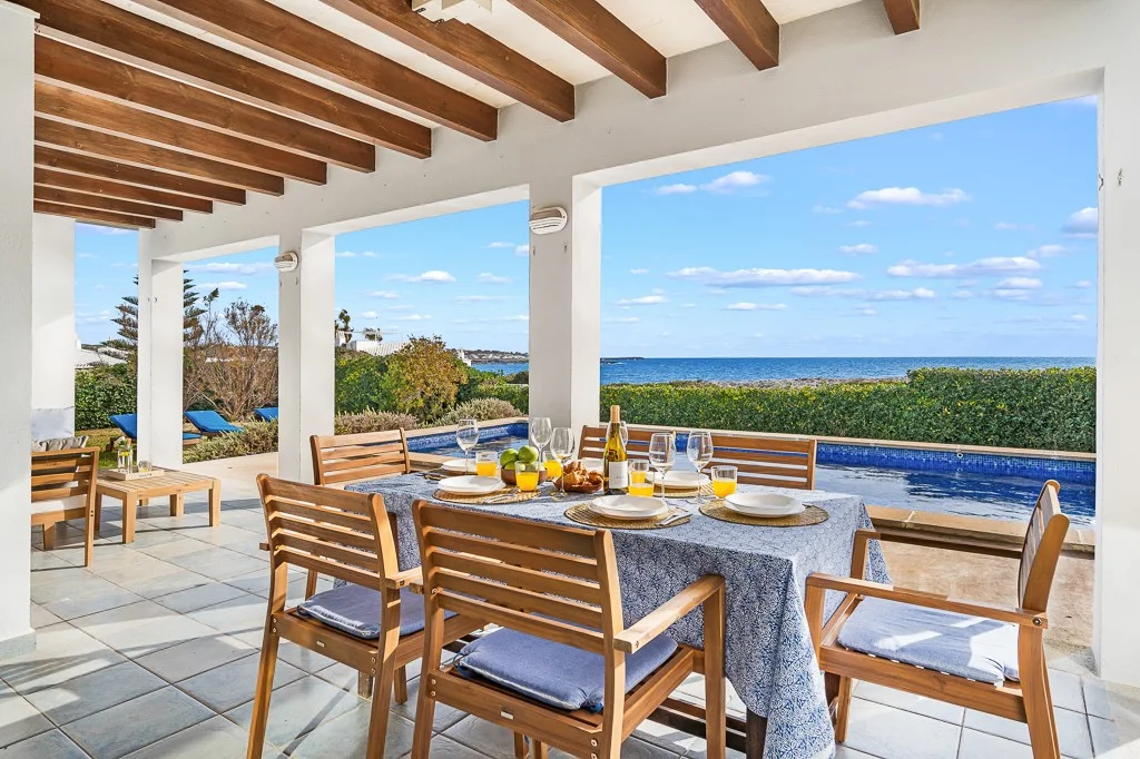 Holiday rental - Gorgeous sea view villa in Cap d'en Font, Menorca