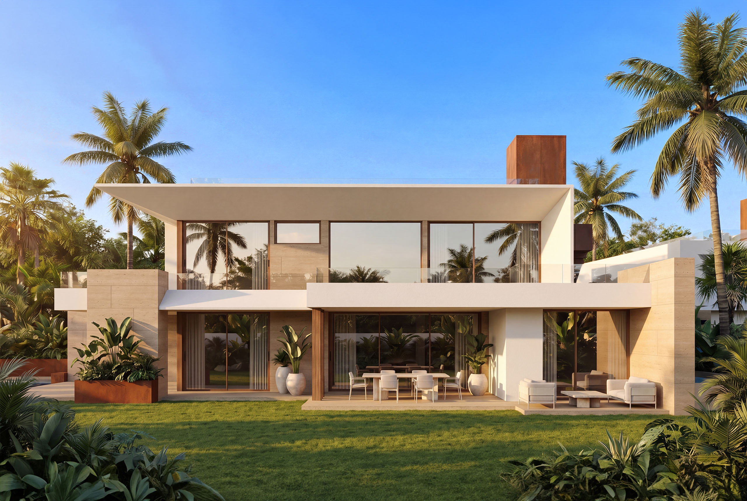 Luxuriöse moderne Villa in der prestigeträchtigen Wohngegend San Pedro Playa