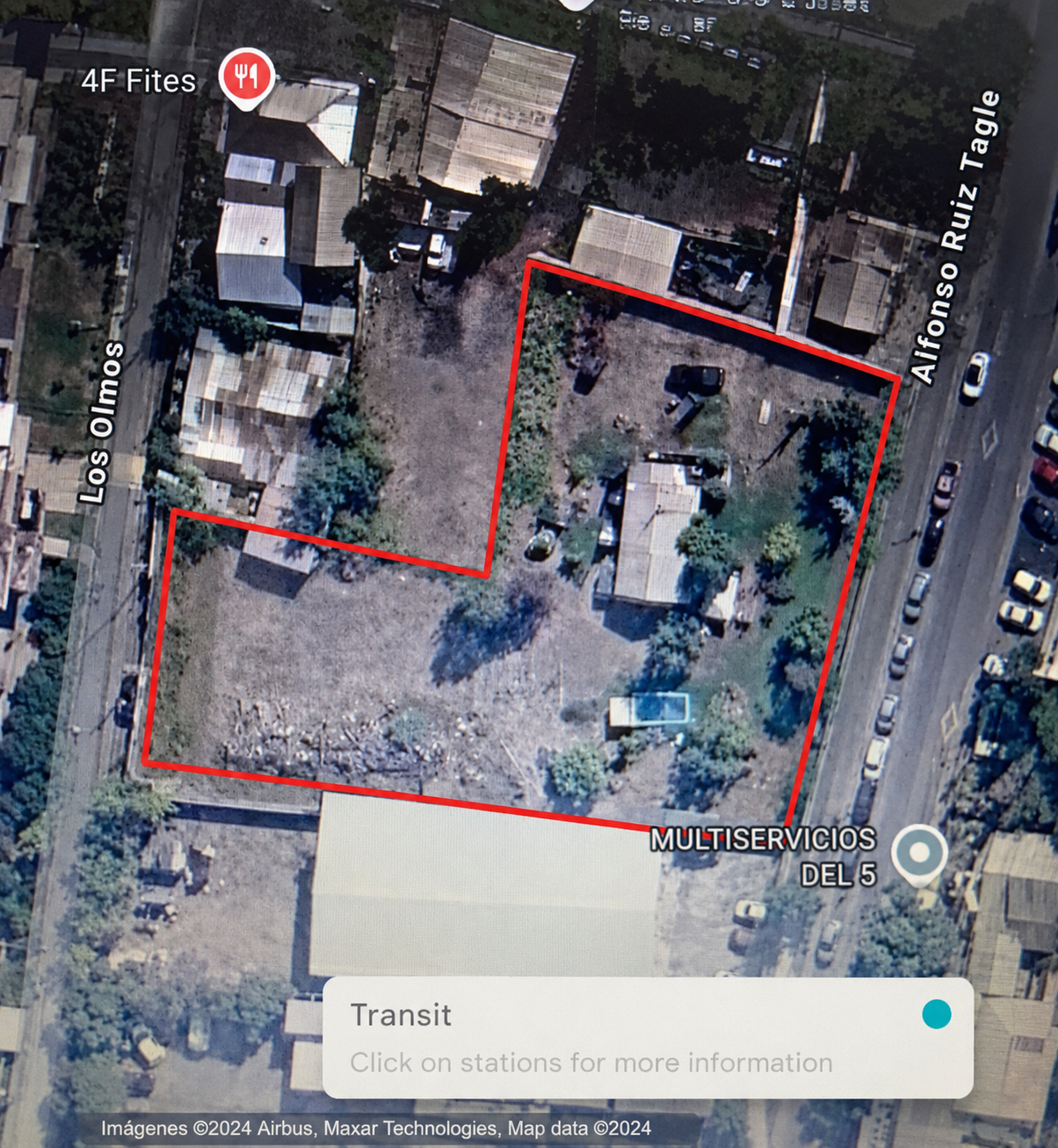 Sitio con oficina a pasos de Municipalidad Calera de Tango