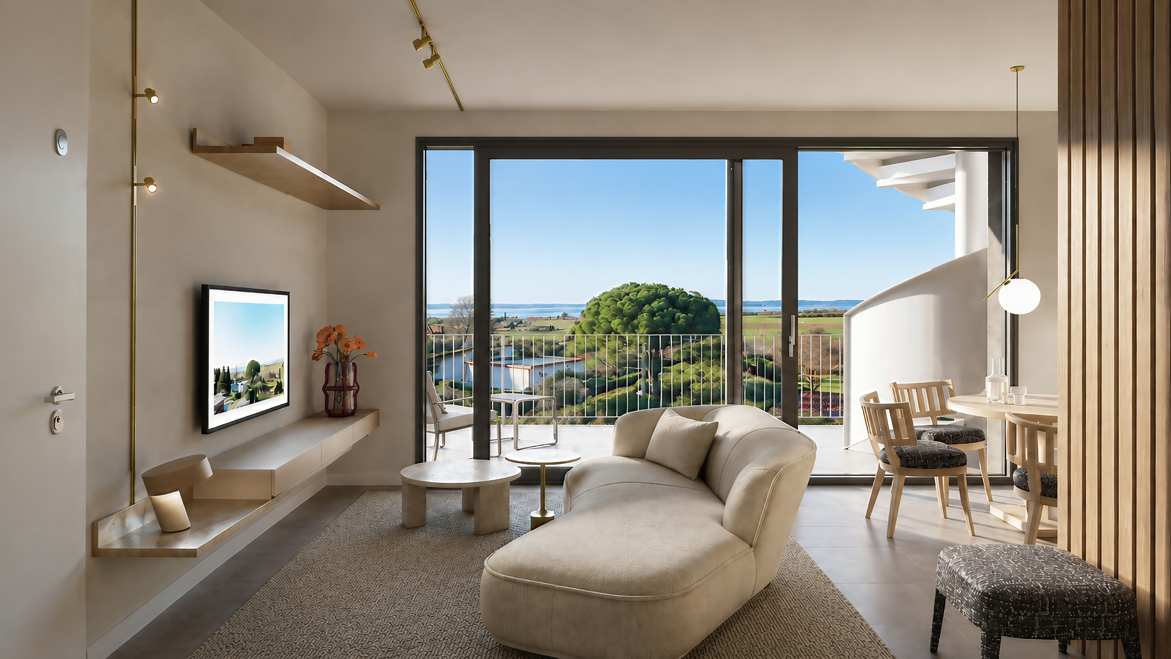 Comfort and Modernity with Lake View and Private Pool