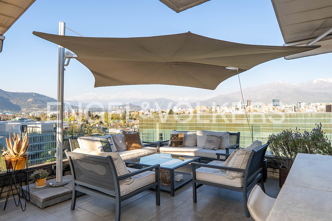 Penthouse con vista privilegiada.