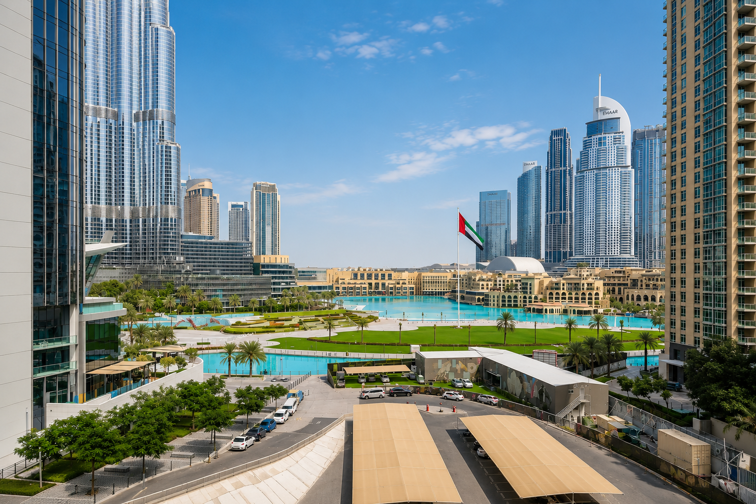 Burj Khalifa & Fountain View | Spacious & Bright | Premium