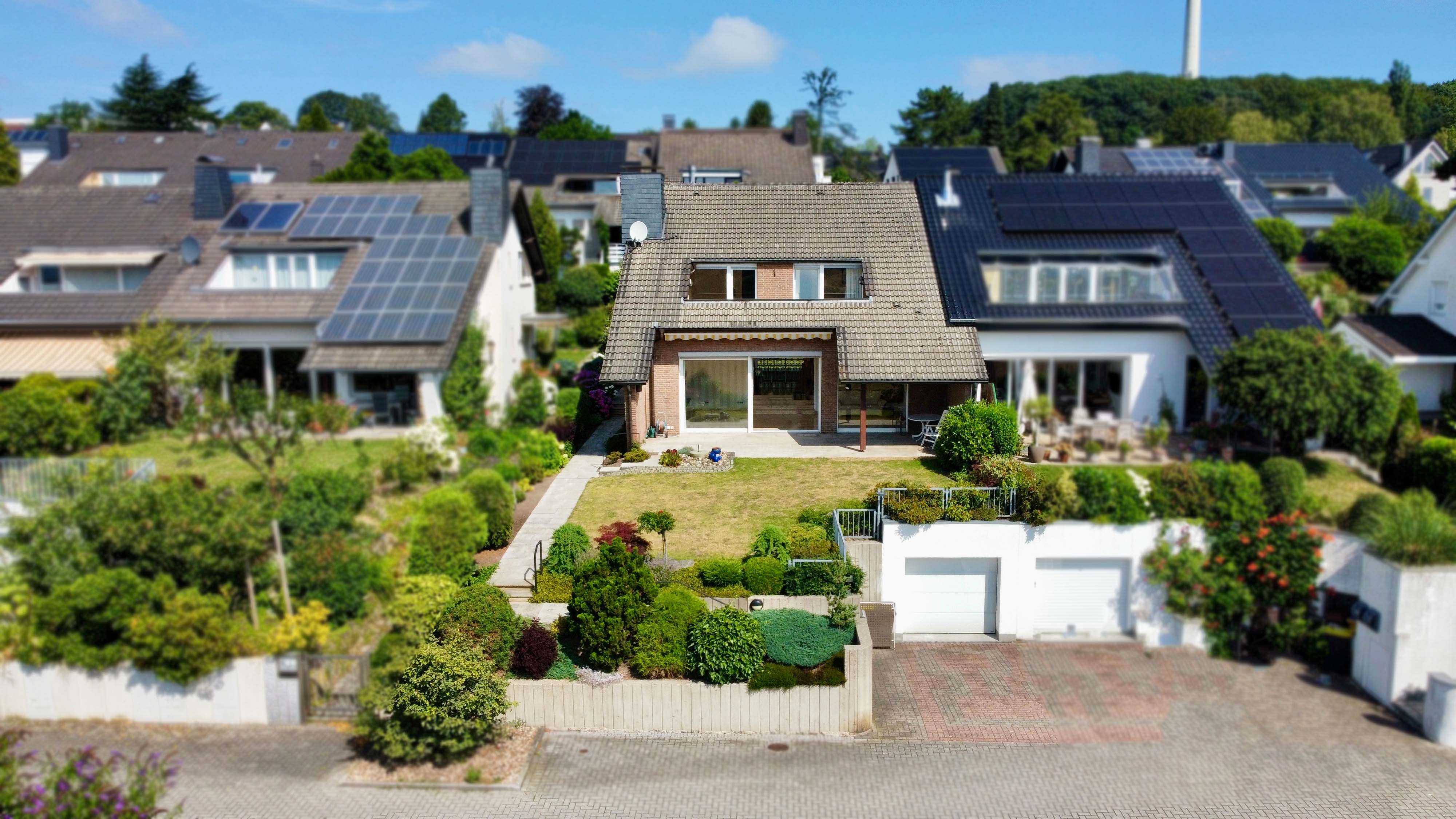 Doppelhaushälfte mit Panoramablick