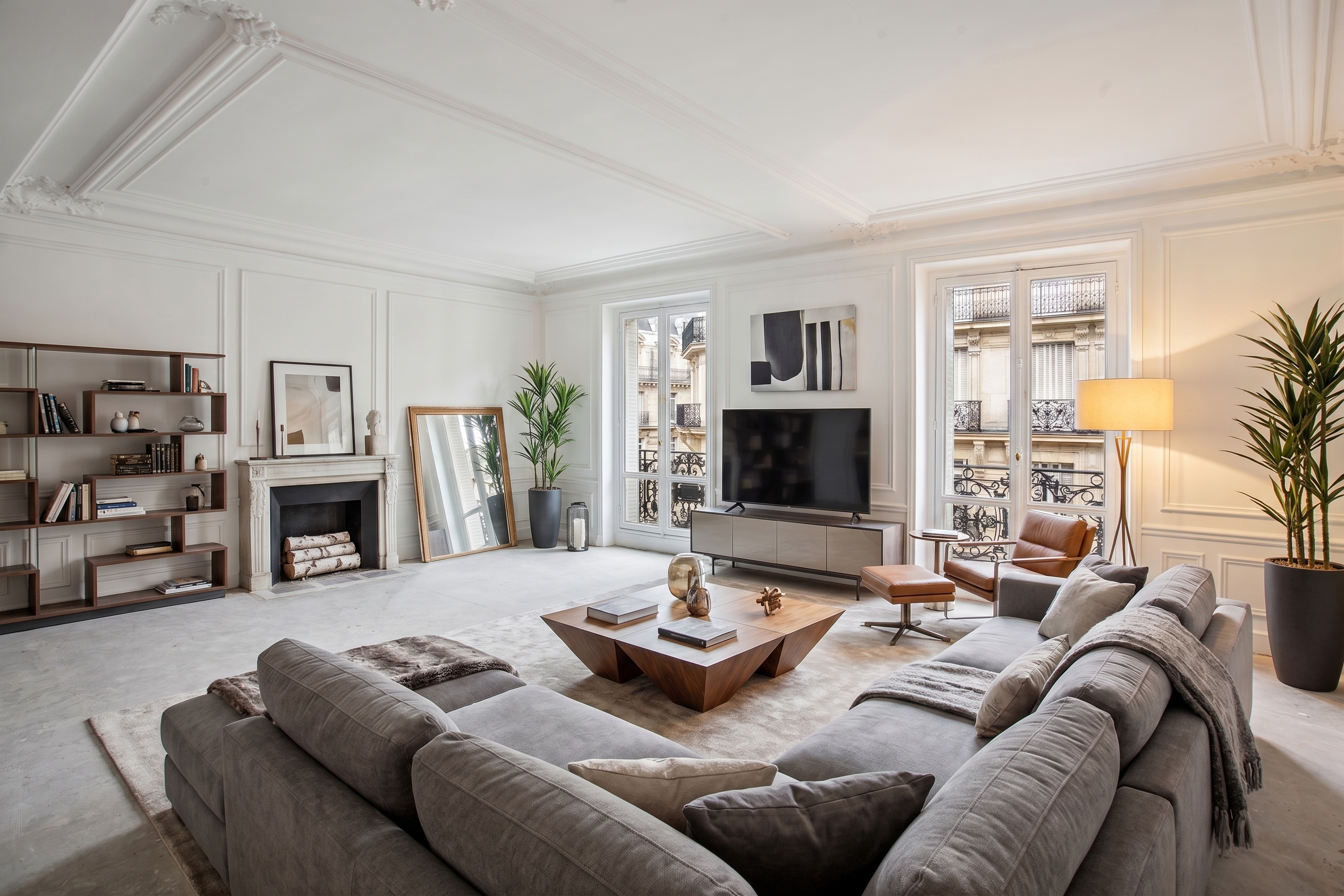 Appartement d’Exception 125 m² – Créez Votre Intérieur Sur Mesure – Triangle d’Or