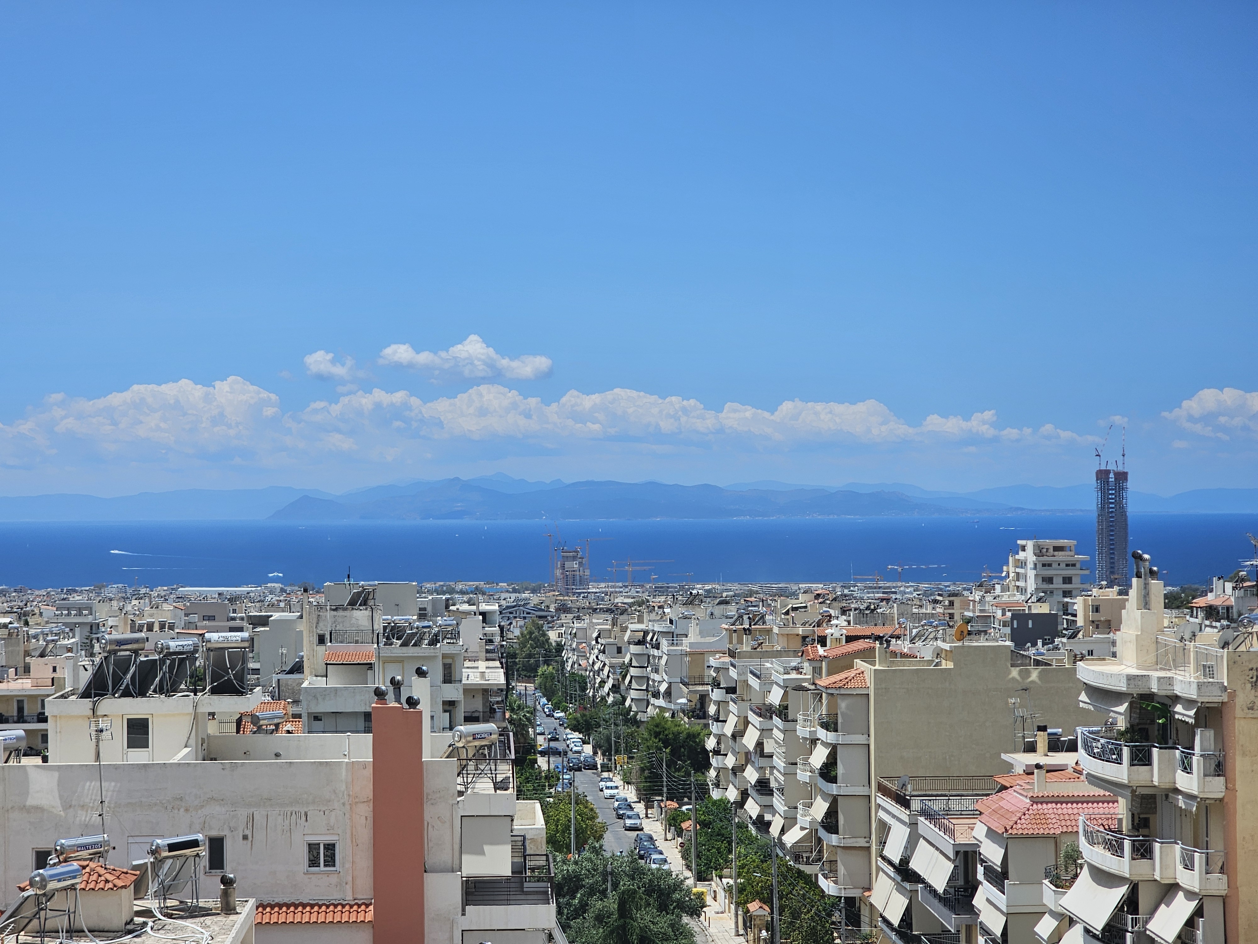 170 sqm Penthouse with superb sea view in Ano Glyfada