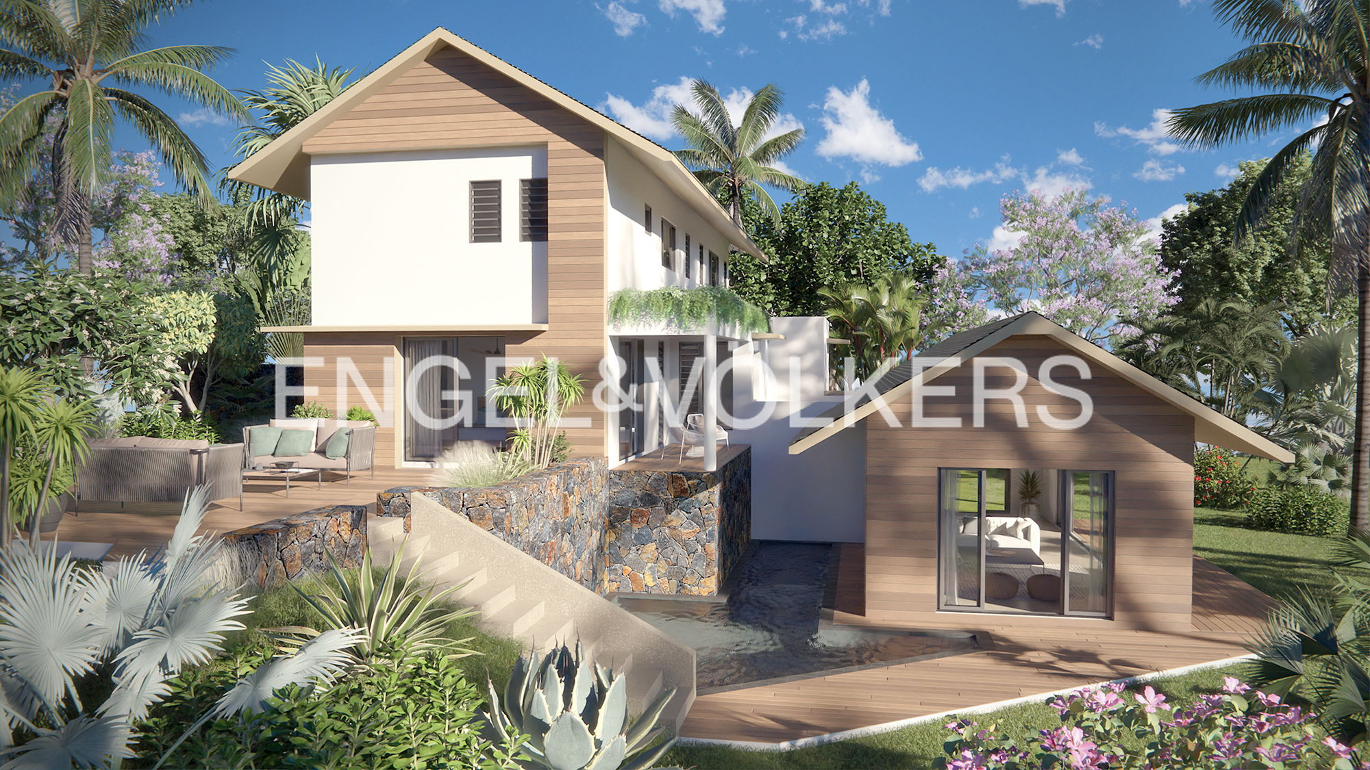 For Sale - Off Plan Eco Villa with Mountain View in Black River