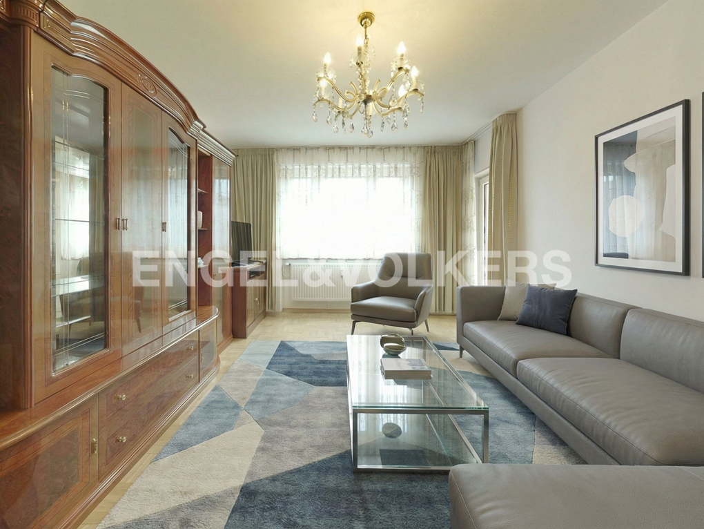 Move in or rent: Well-kept 2-room apartment with balcony in central Schweinfurt