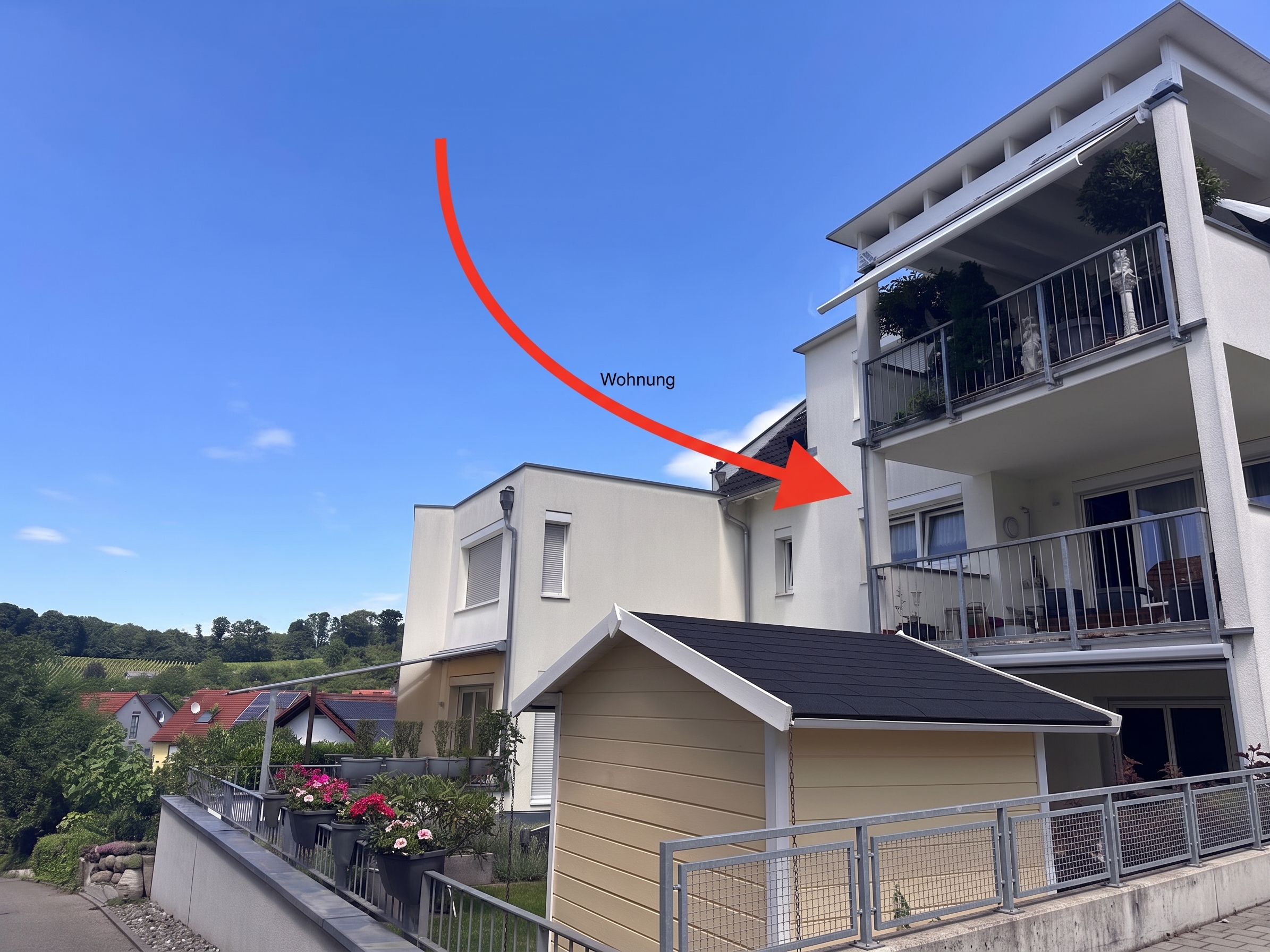Ruhig wohnen, komfortabel leben – Ihr neues Zuhause mit Balkon und schöner Aussicht in Zell-Weierbach