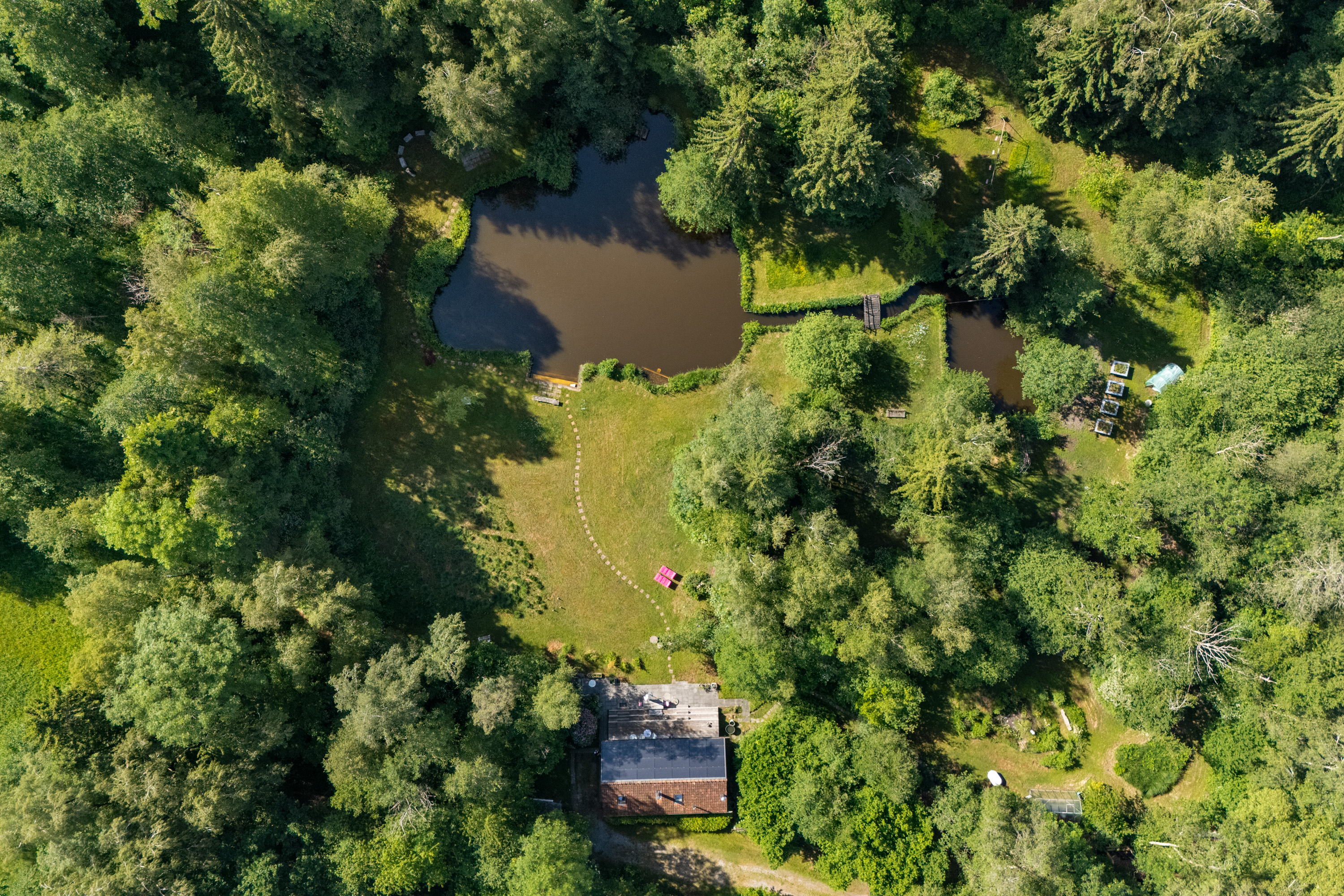 Privates Naturrefugium am Hudelmoos - Ein verborgenes Paradies zwischen Wald, Wasser und Weite