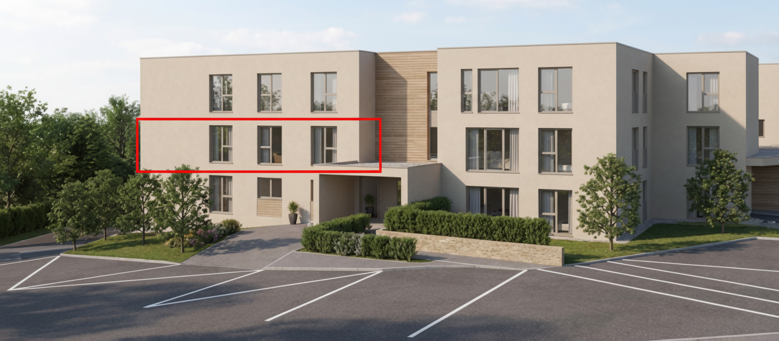KfW 40 QNG – Familienfreundliche 4-Zimmer-Neubauwohnung mit Balkon