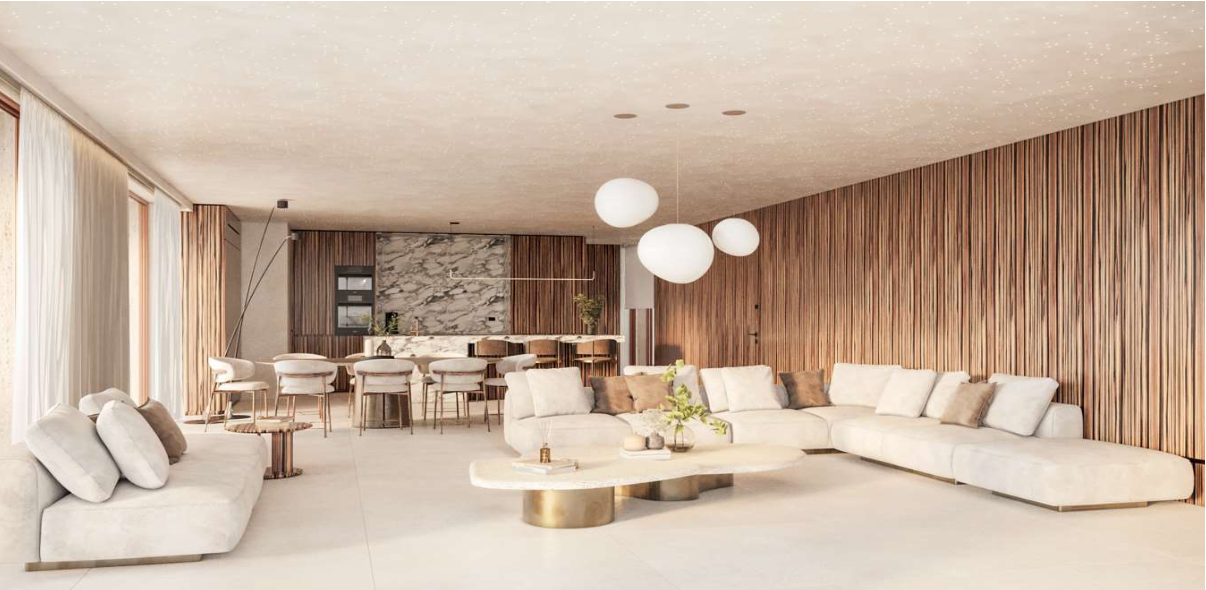 Luxury second-floor apartment with sea view in Glyfada