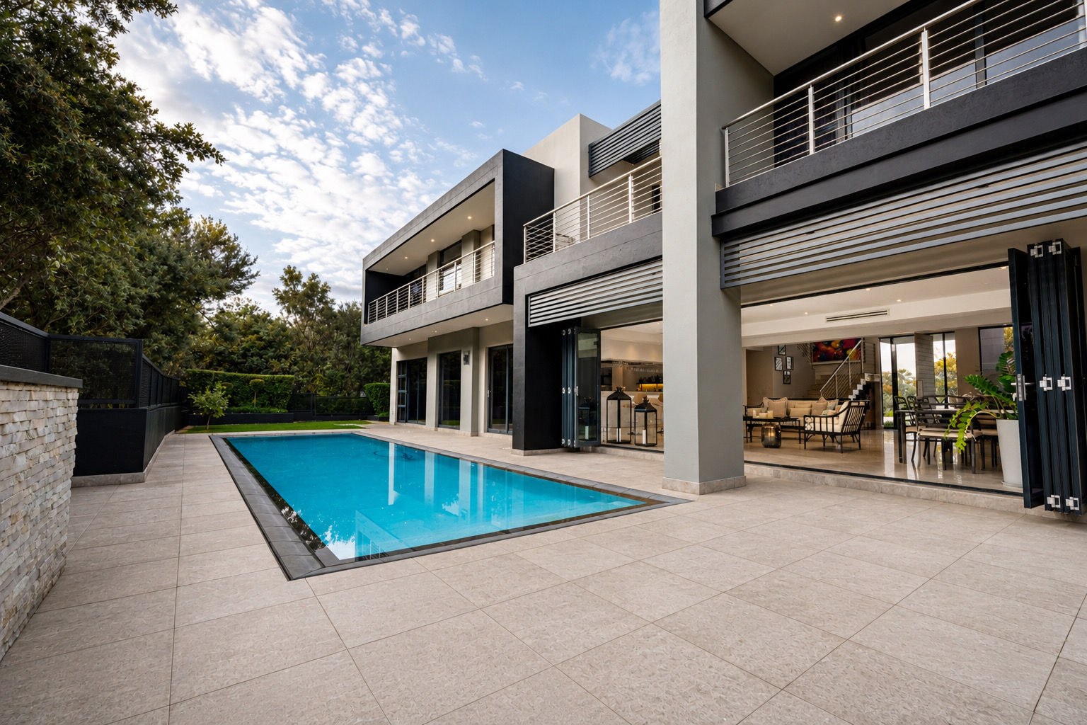 Contemporary Corner-Stand Masterpiece in Steyn City