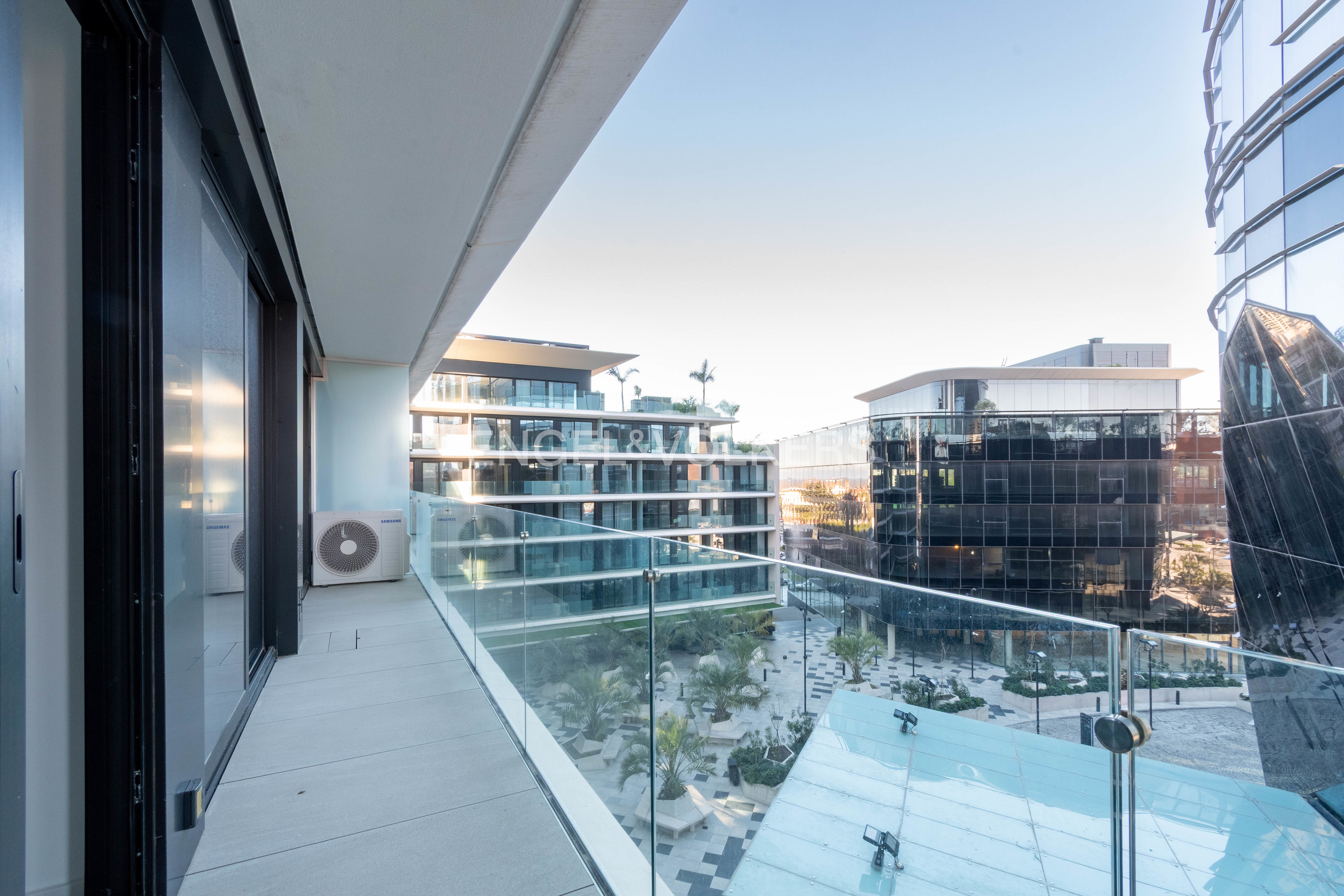 2-bedroom rental in COSMOS, 24-hour security, gym, parking.