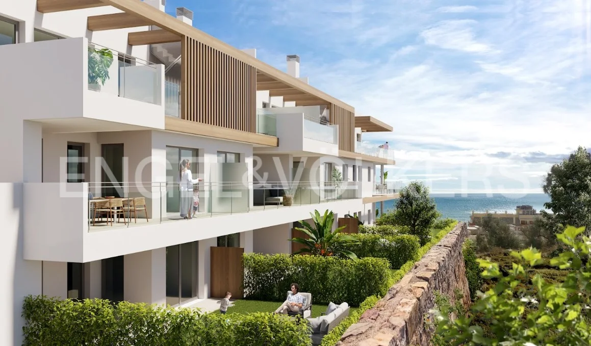 Spektakuläre Häuser mit Panoramablick aufs Meer