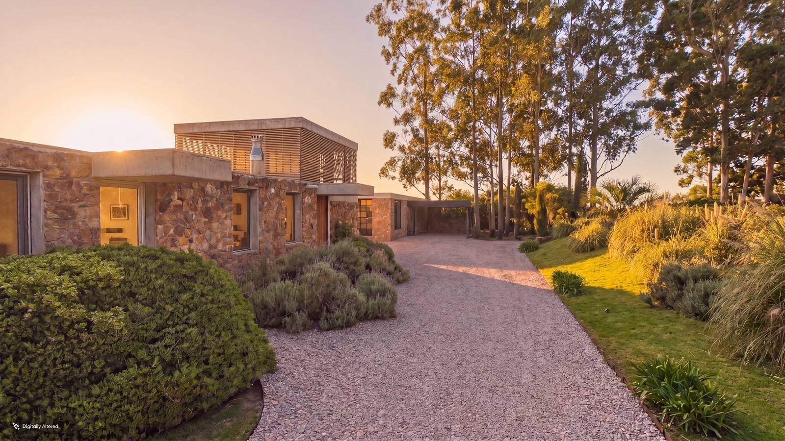 Top Modernist Home with Amazing Country Views