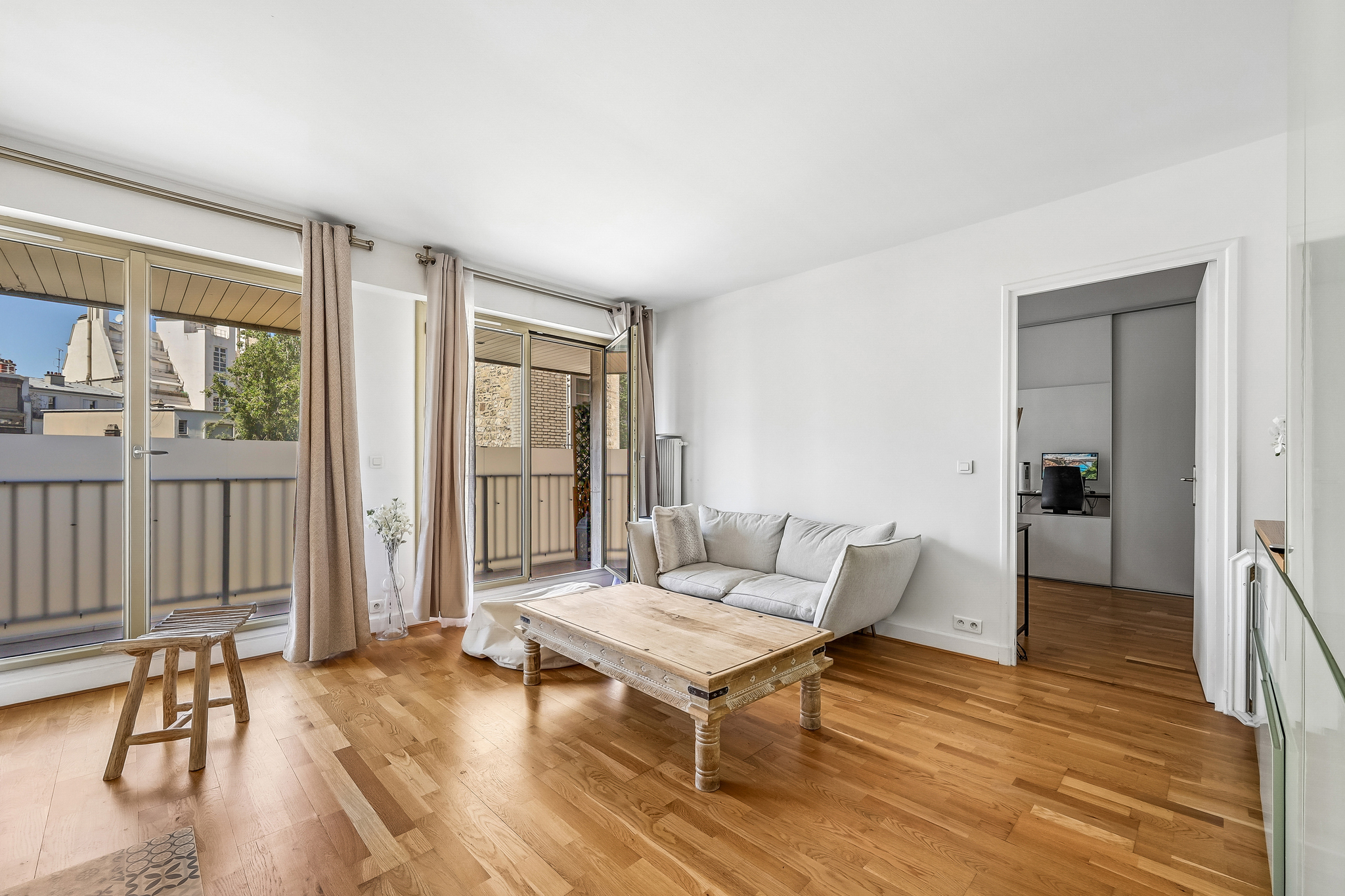 Very nice furnished three-room apartment with balcony - Ranelagh