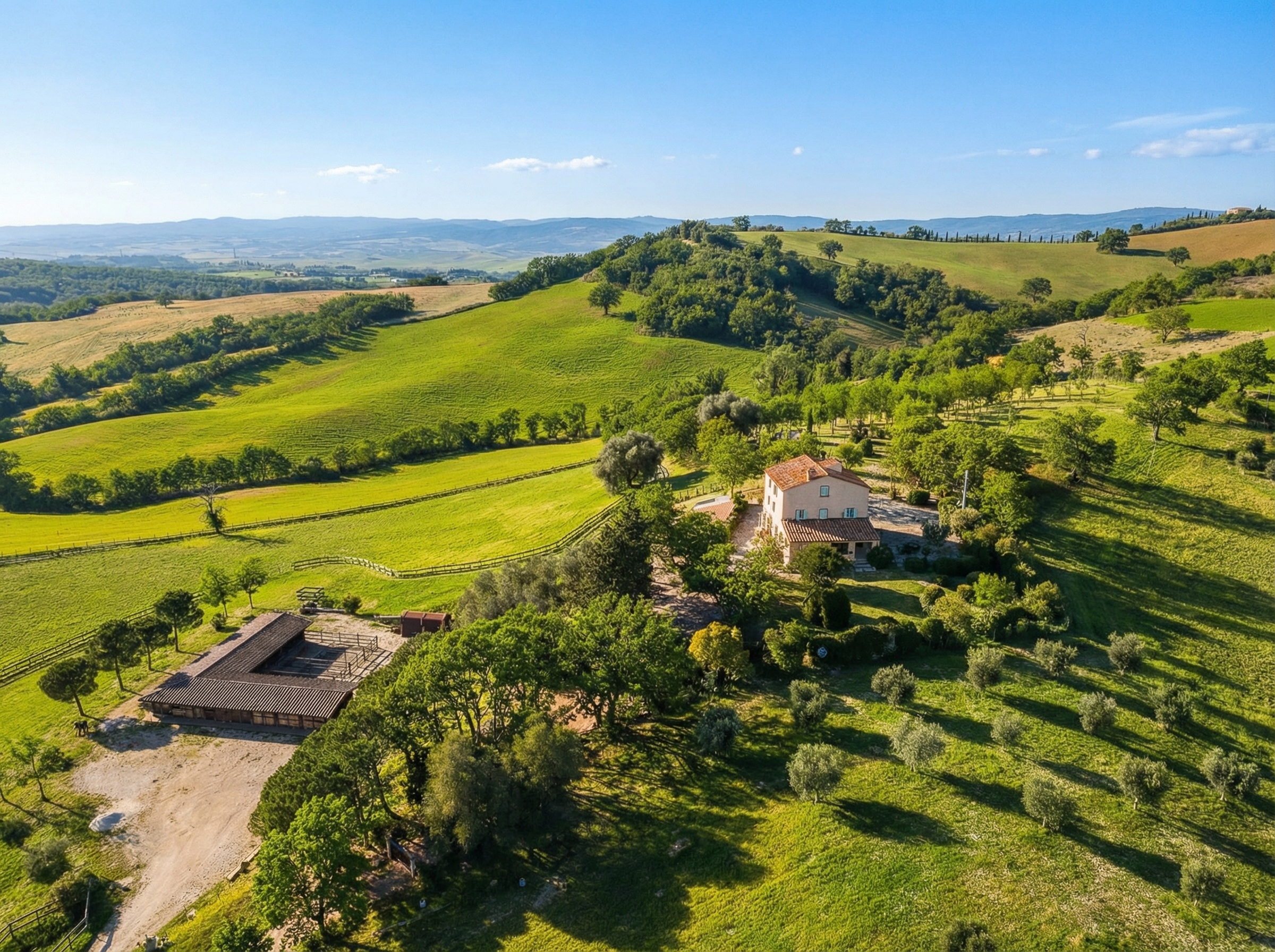 Prestigious Equestrian Estate with Indoor Pool and Charming Farmhouse in the Heart of the Tuscan Maremma