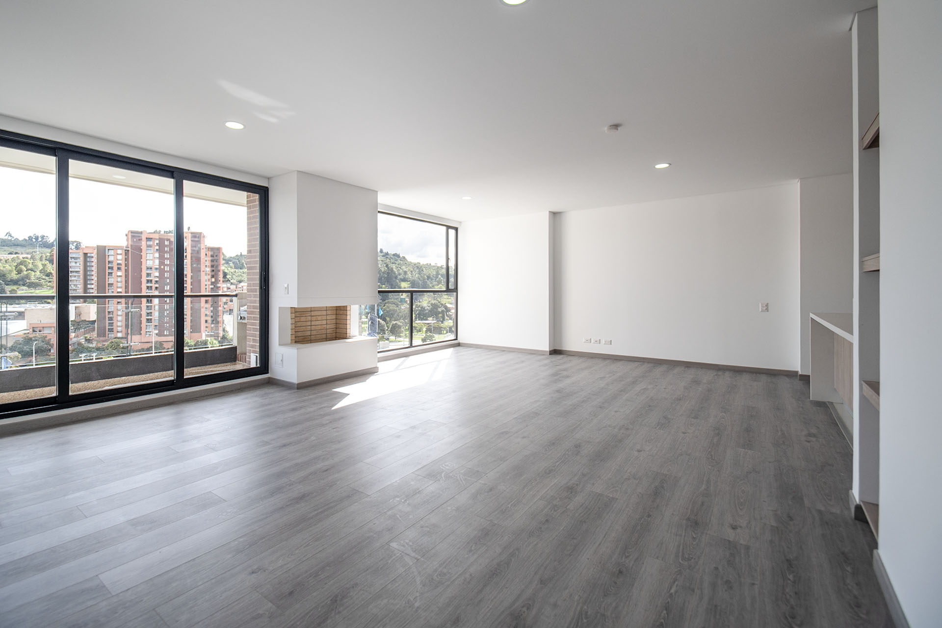 Apartamento con balcones y clubhouse para venta en Colina Campestre
