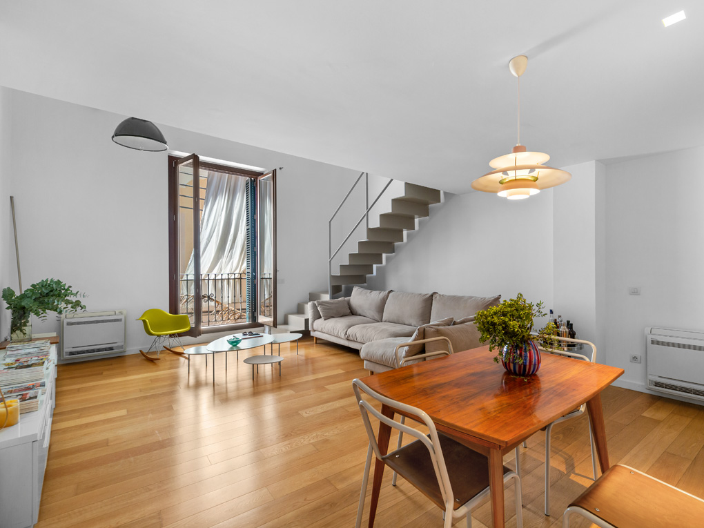 Spacious, modern and quiet apartment with elevator and balcony close to Santa Eulalia