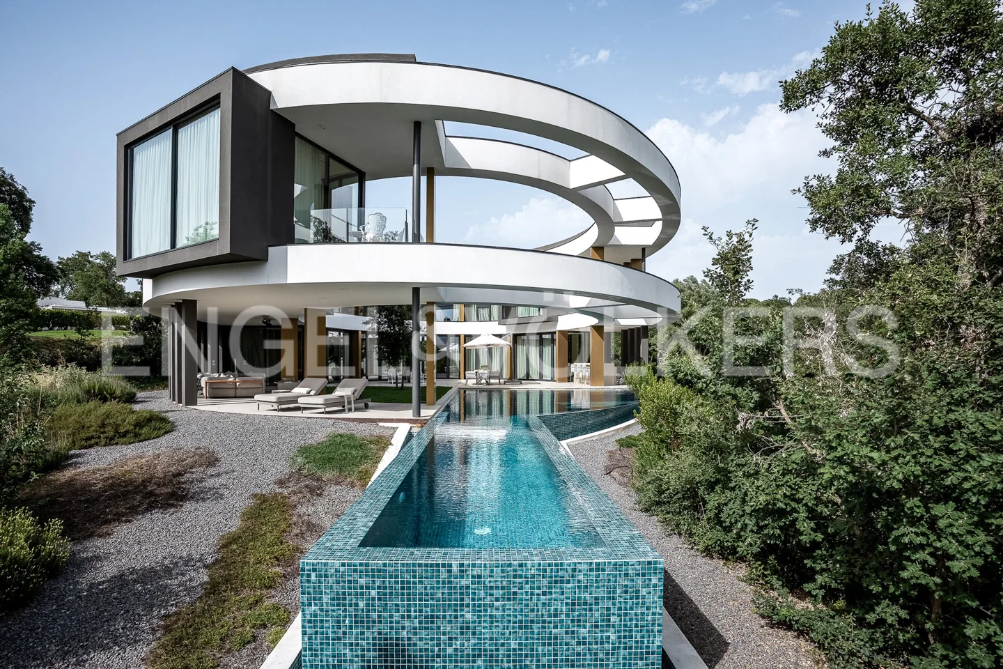 Stunning designer villa in Camiral golf