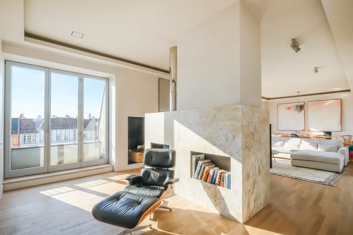 360° Berlin im Blick: Spektakuläres Dachgeschoss-Refugium mit Profi-Gastroküche - Photo 2