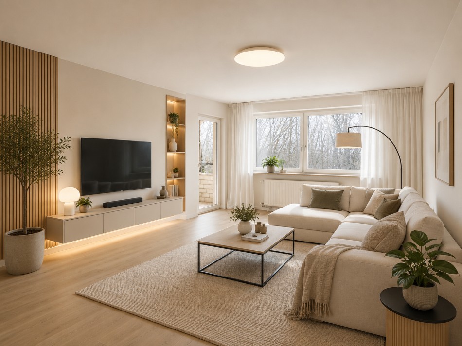Renovierungsbedürftige 3-Zimmer Wohnung mit Balkon