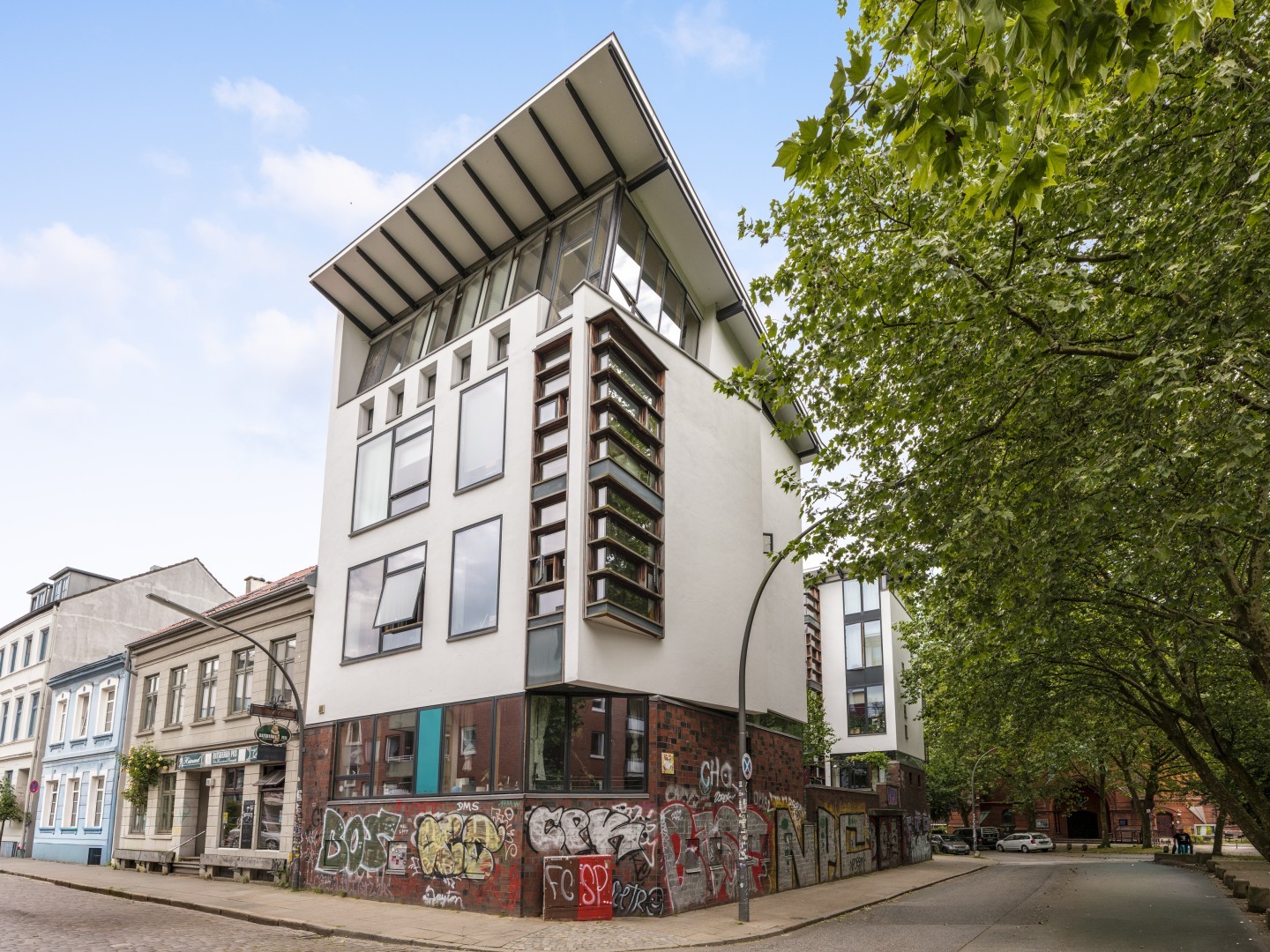 St. Pauli: Maisonette-Ensemble mit ruhigem Innenhof