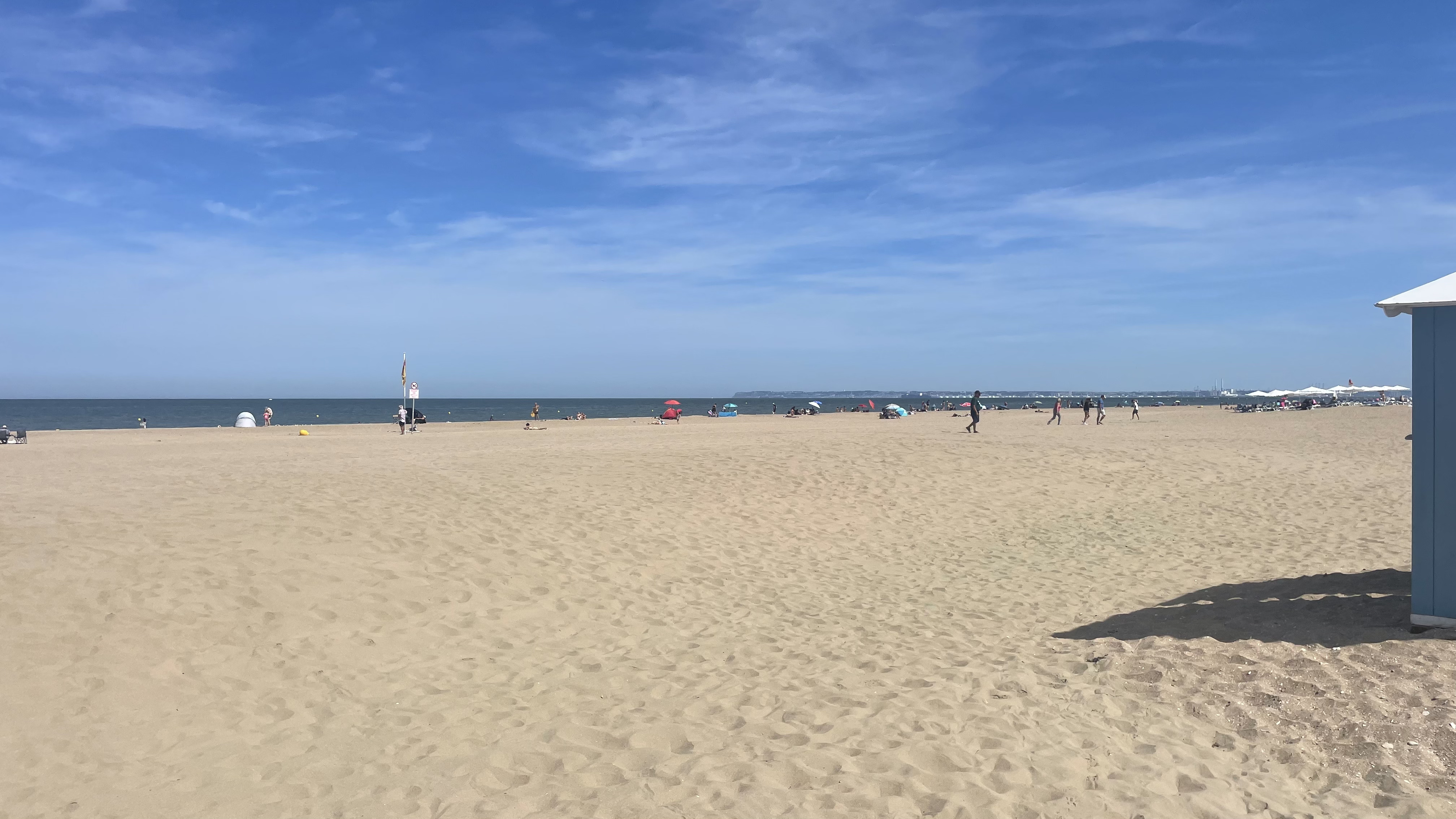 On the beach, near Deauville