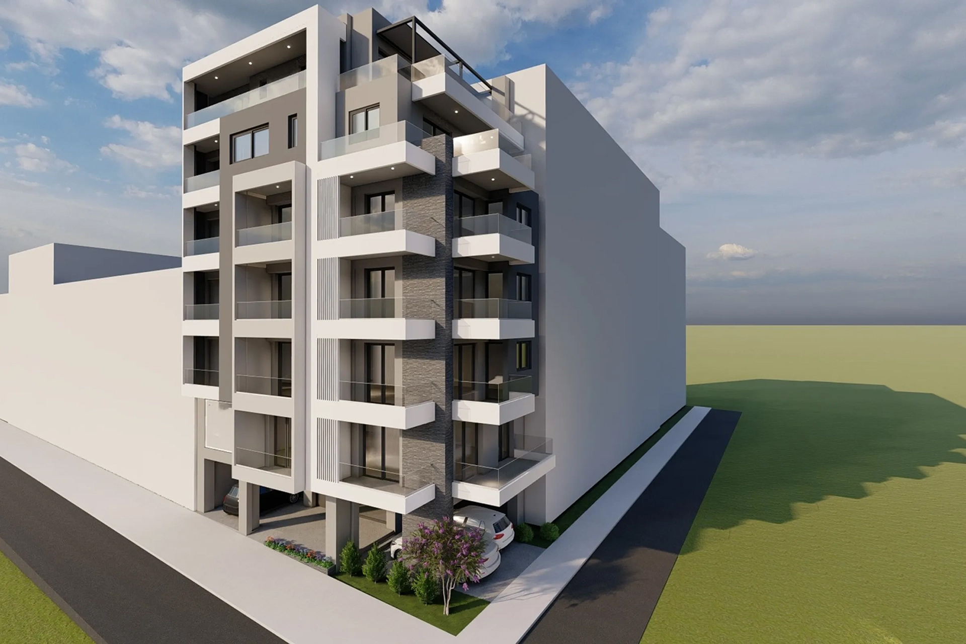 5th floor newly built apartment with one bedroom