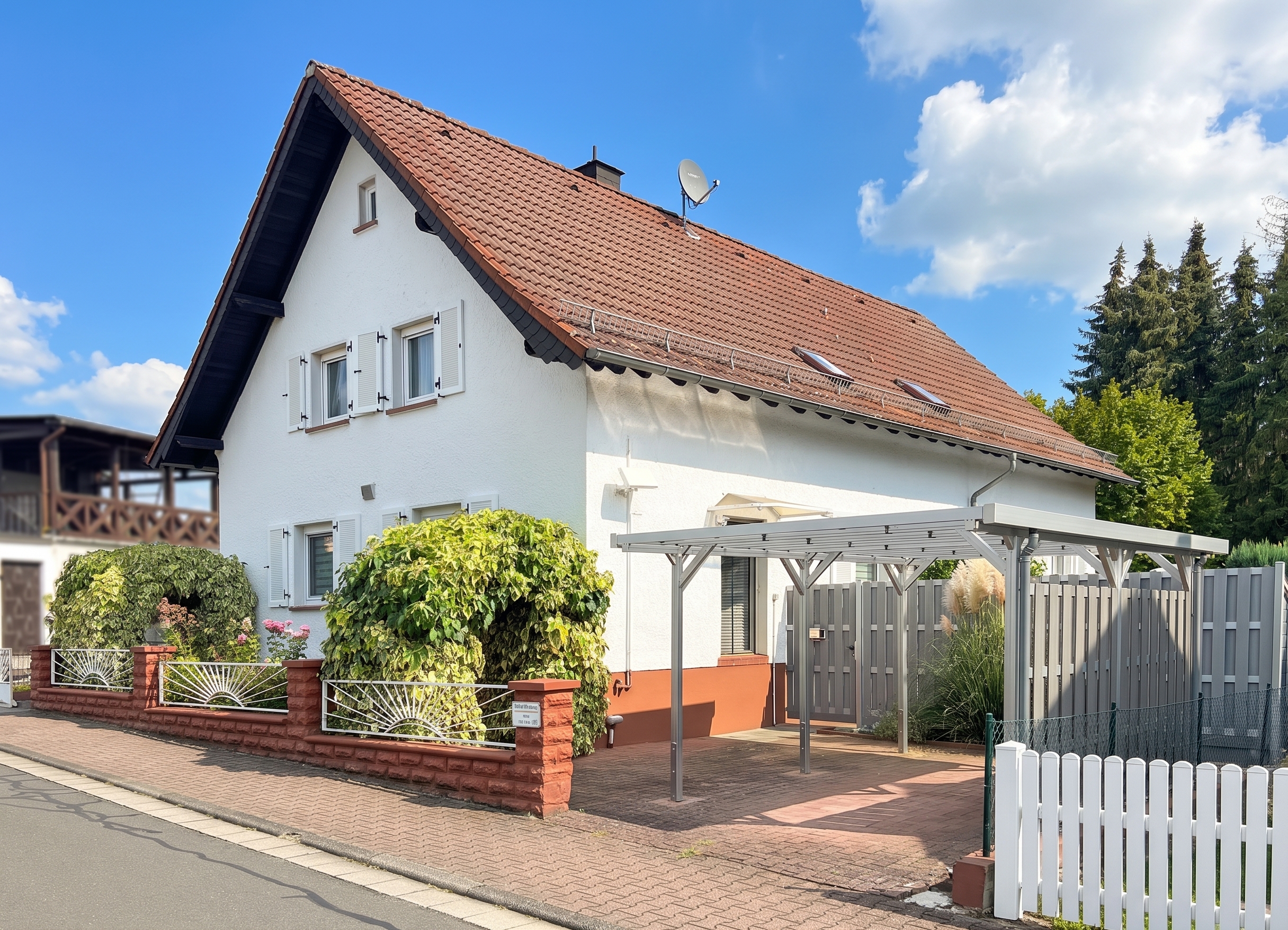 Freistehendes Zweifamilienhaus in Usingen [AI-modified]