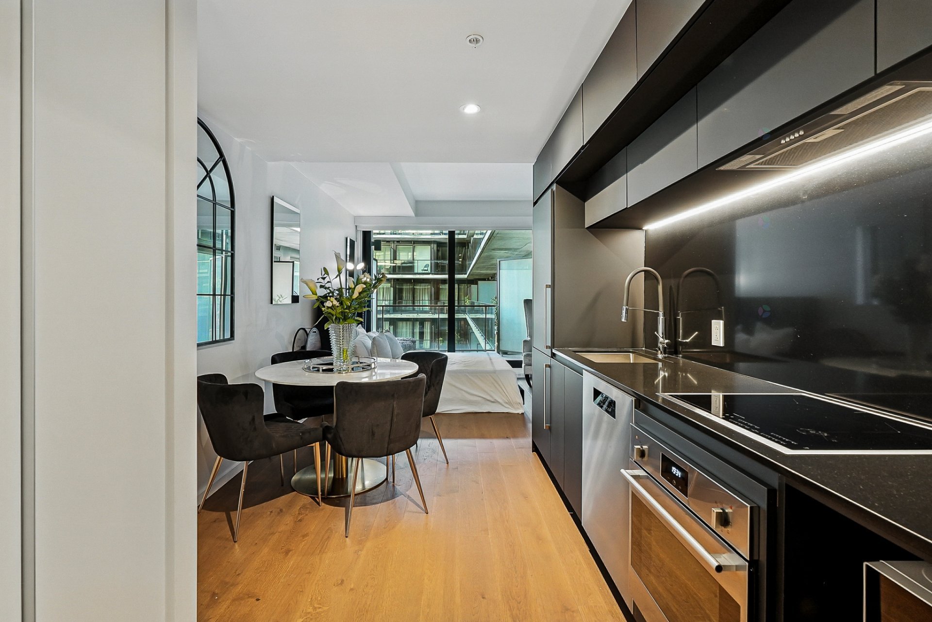 Superb loft with a large balcony offering breathtaking views