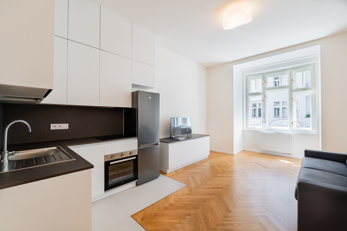 Rent a 2+kt apartment next to Jiřího z Poděbrad Square