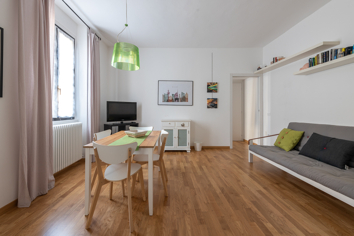 Furnished two-room apartment in corso Vercelli
