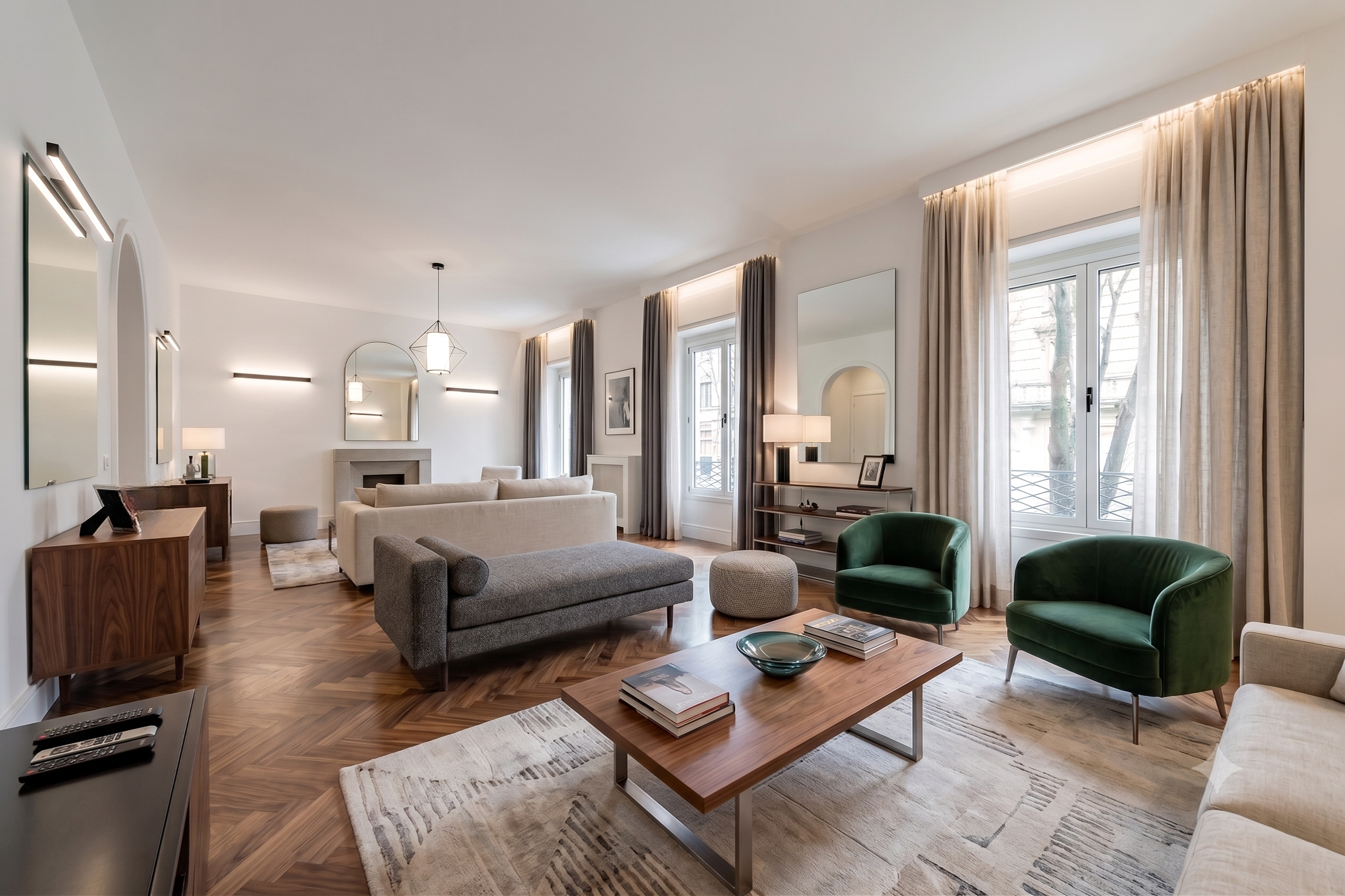 Timeless Elegance on via Vincenzo Monti
